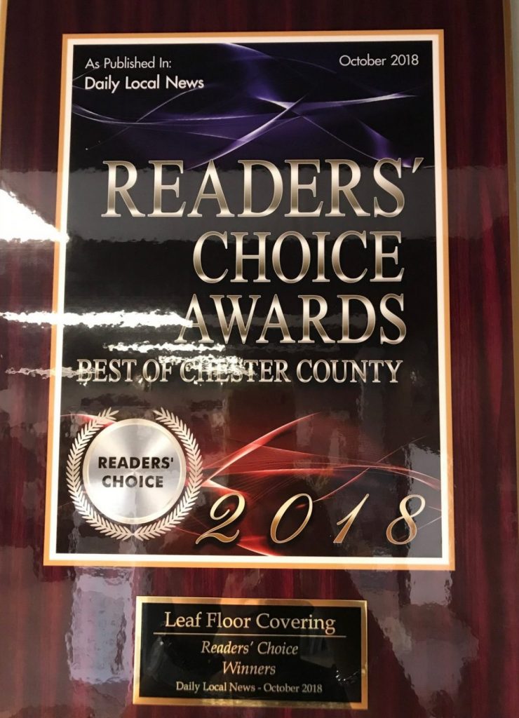 Readers choice awards | Leaf Floor Covering