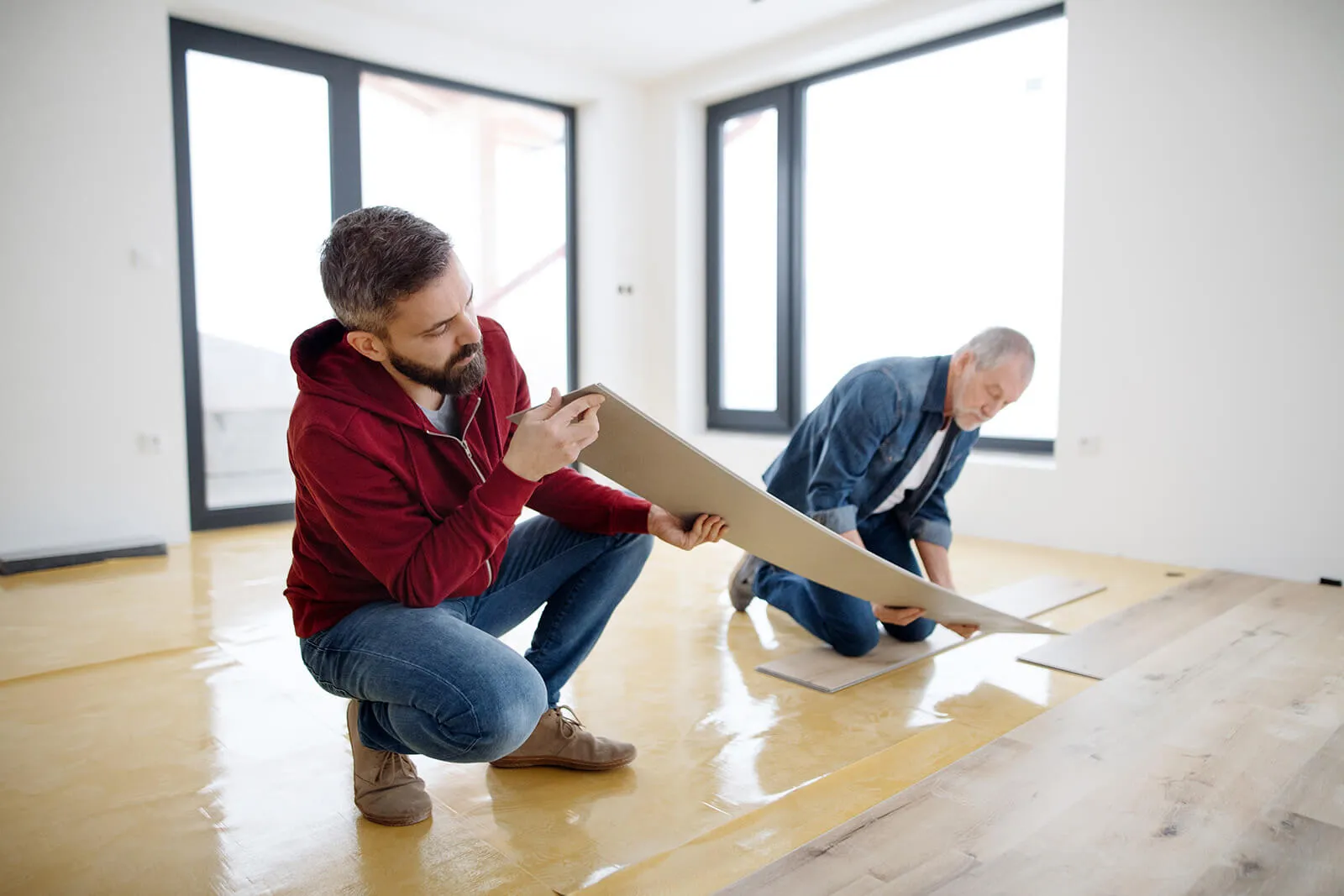 Vinyl installation | Leaf Floor Covering