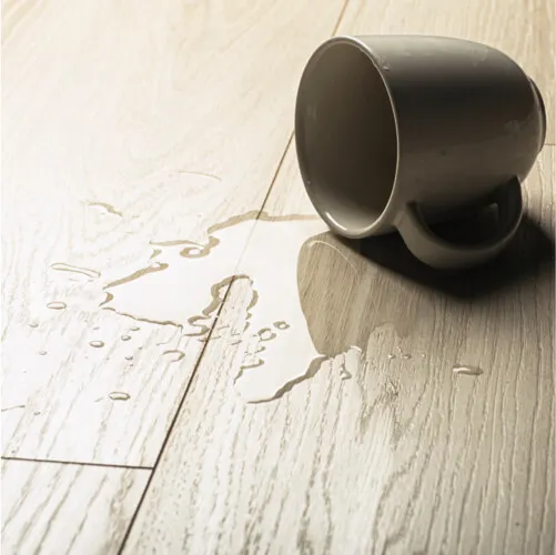 Hardwood spill | Leaf Floor Covering