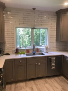 Kitchen backsplash