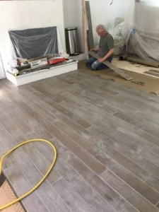 Floor installation